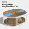 Corrugated Cardboard Cat Scratcher Bed and Tunnel