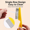 Plastic Flea Comb for Dogs & Cats – Fine-Tooth Grooming Tool