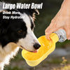 Portable Pet Water Bottle with Fold-Out Drinking Cup