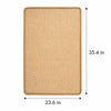 Wall-Mounted Vertical Cat Scratching Mat for Indoor Spaces
