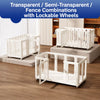 Movable Indoor Pet Fence with Door