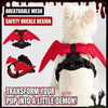 Winged Nylon Dog Harness with Optional Multi-Function Leash
