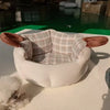 Portable Polyester Pet Bed for Cats and Small Dogs