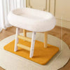 Space-Saving Cat Scratcher and Bed with Sisal Climbing Frame