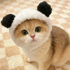 Animal-Inspired Pet Costume Hats for Cats and Dogs