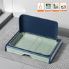 Plastic Dog Potty Tray with Walls, Drawer & Wire Grate