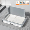 Plastic Dog Potty Tray with Walls, Drawer & Wire Grate