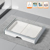 Plastic Dog Potty Tray with Walls, Drawer & Wire Grate