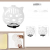 Transparent Plastic Cat Cone Collar for Grooming and Handling