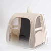Large Pet Backpack Carrier with Panoramic Window, Up to 33 lb