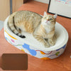 Corrugated Kraft Paper Cat Scratcher Bed