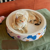 Corrugated Kraft Paper Cat Scratcher Bed